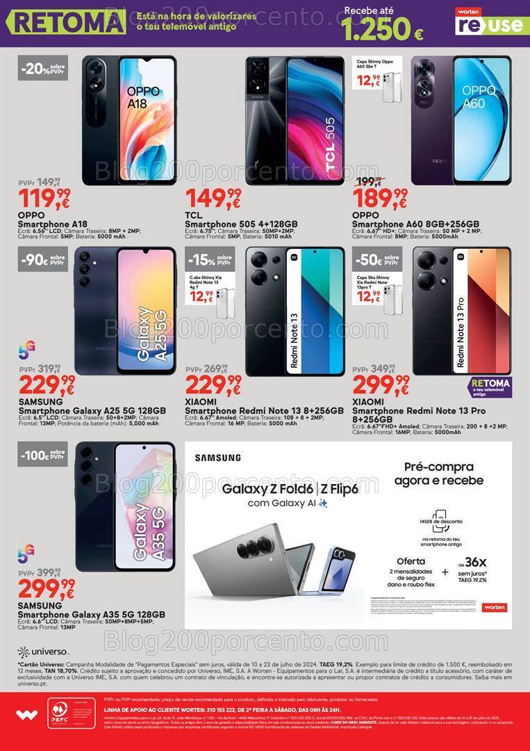 Antevisão Folheto WORTEN Promoções até 29 julho