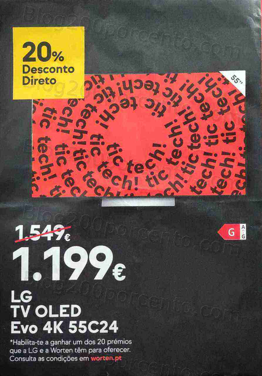 Antevisão Folheto WORTEN Tic Tech! Promoções até 30 maio