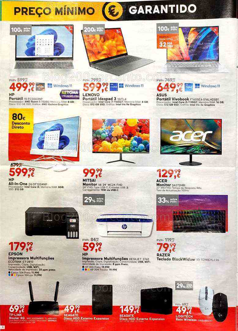 Antevisão Folheto WORTEN Promoções até 7 agosto