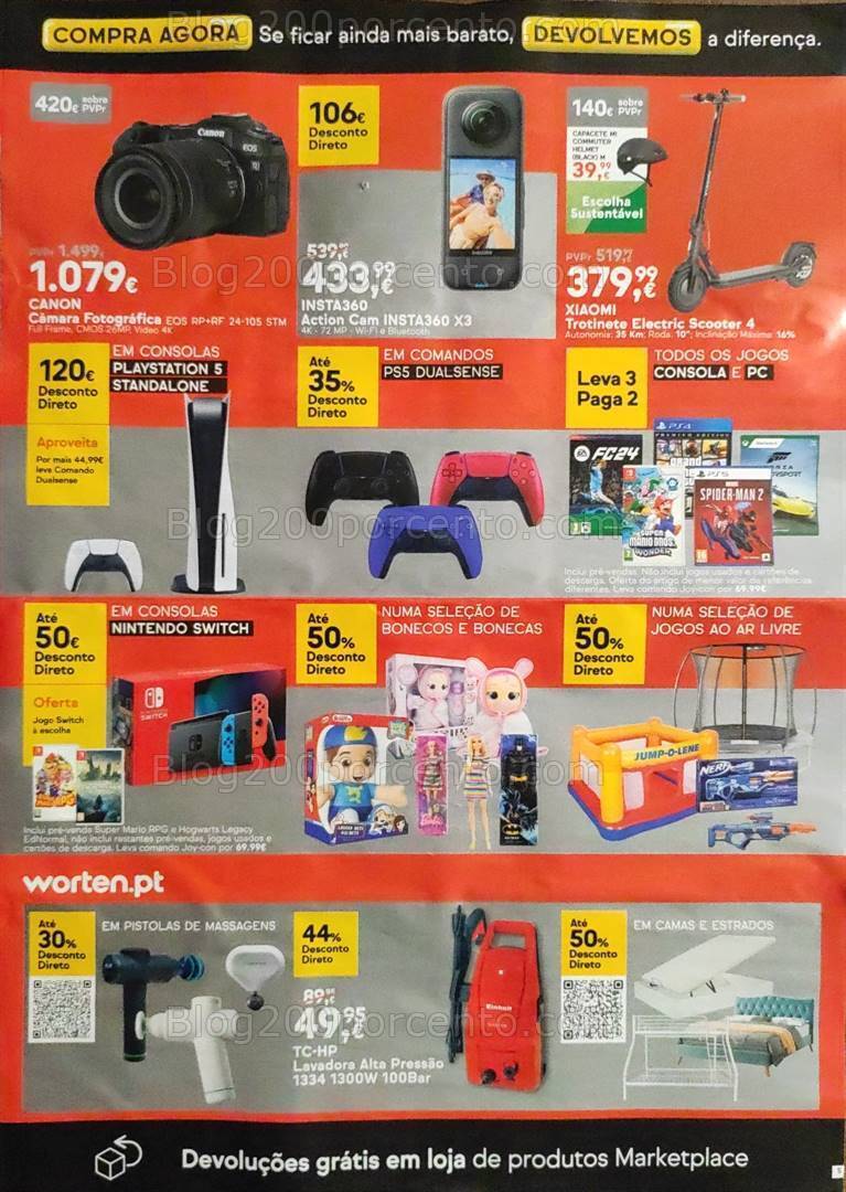 Antevisão Folheto WORTEN Black Friday Promoções de 14 a 20 novembro
