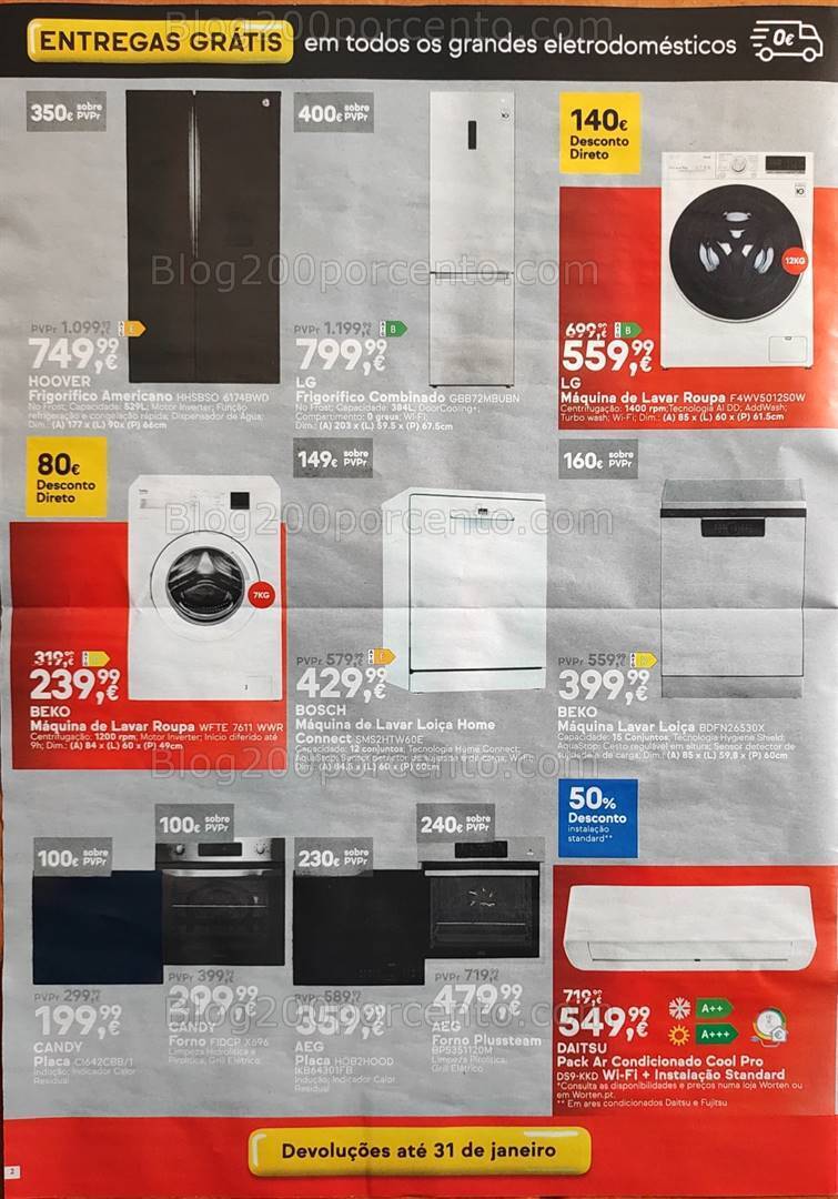 Antevisão Folheto WORTEN Black Friday Promoções de 2 a 6 novembro