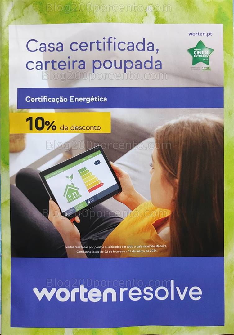 Antevisão Folheto WORTEN Especial Eficiência Promoções até 15 julho