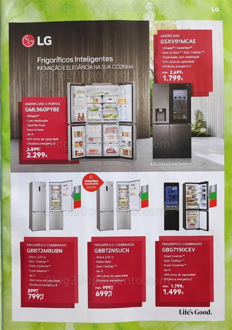 Antevisão Folheto WORTEN Especial Eficiência Promoções até 15 julho