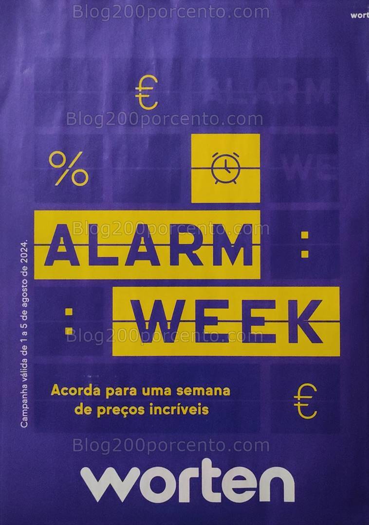Antevisão Folheto WORTEN Promoções Fim de Semana até 5 agosto