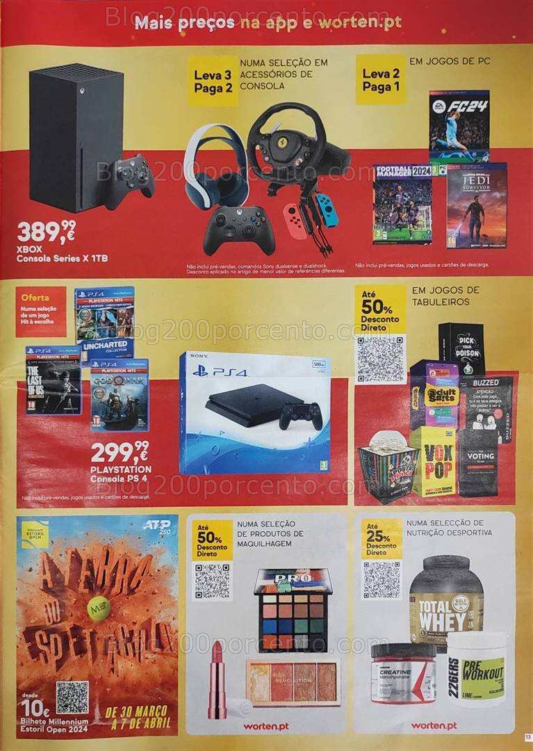 Antevisão Folheto WORTEN Final de Ano Promoções até 1 janeiro