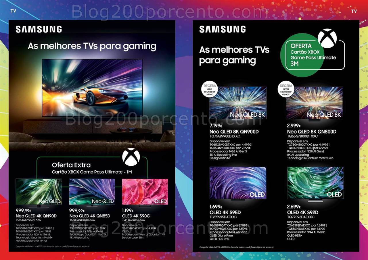 Antevisão Folheto WORTEN Gaming Promoções de 1 a 21 outubro