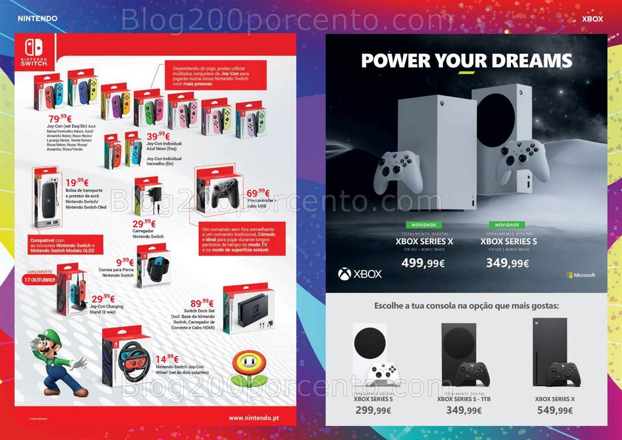 Antevisão Folheto WORTEN Gaming Promoções de 1 a 21 outubro