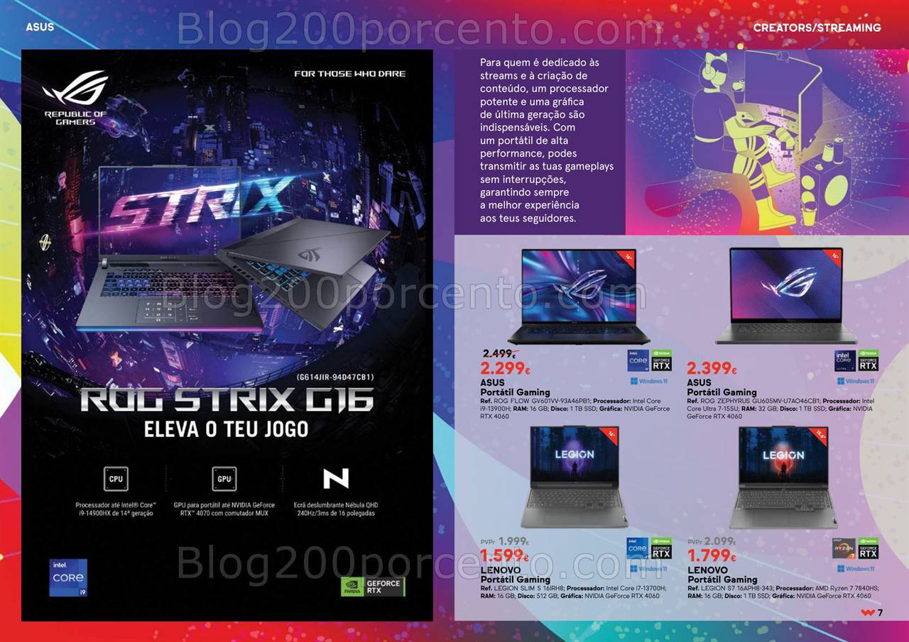 Antevisão Folheto WORTEN Gaming Promoções de 1 a 21 outubro