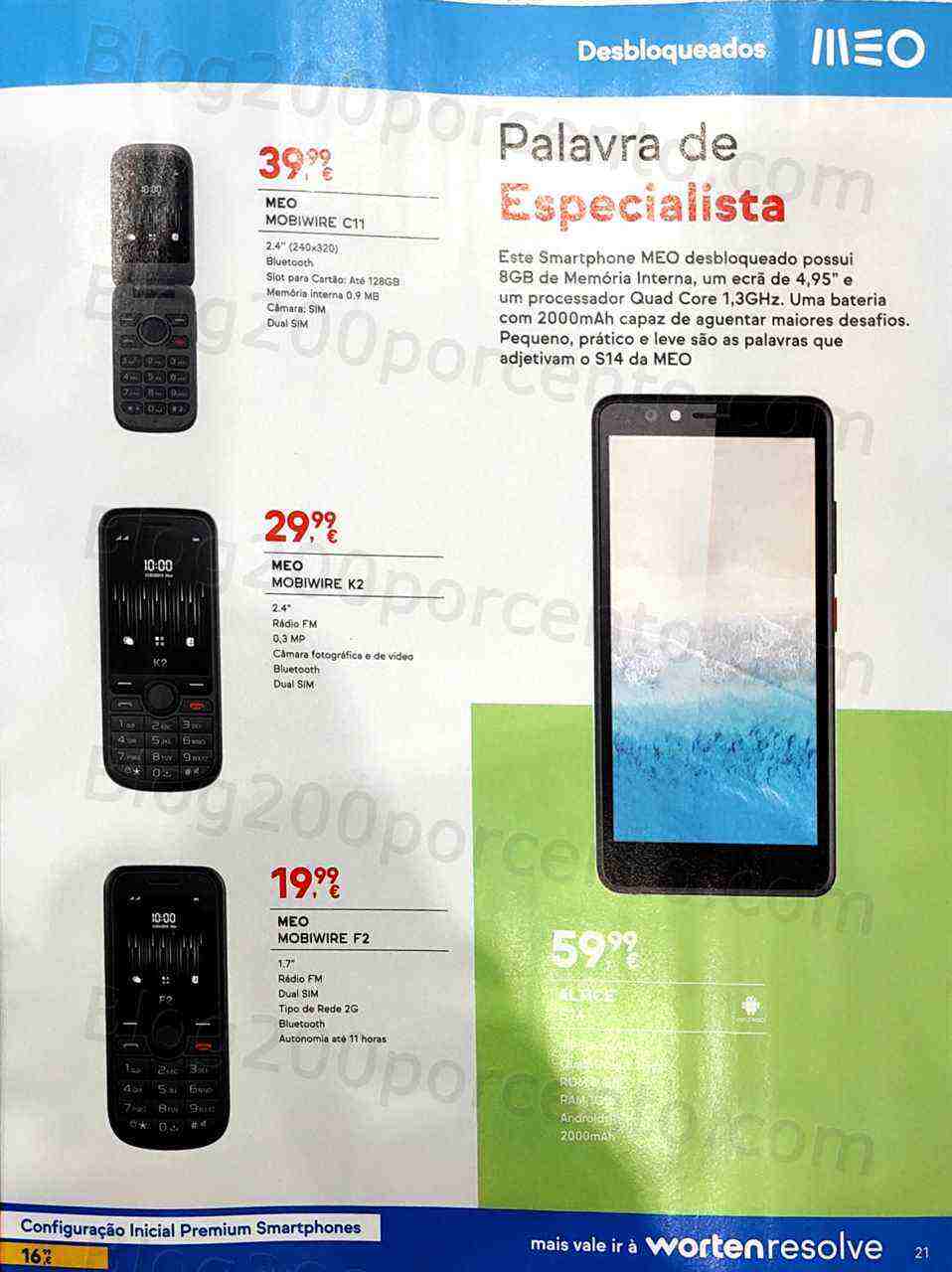 Antevisão Folheto WORTEN Mobile Promoções de 1 a 31 março