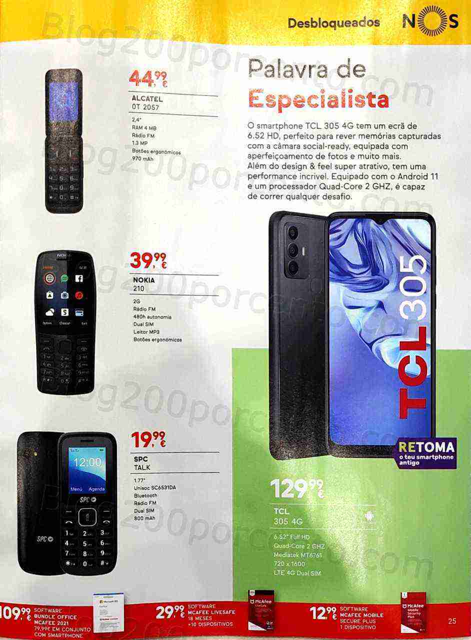 Antevisão Folheto WORTEN Mobile Promoções de 1 a 31 março