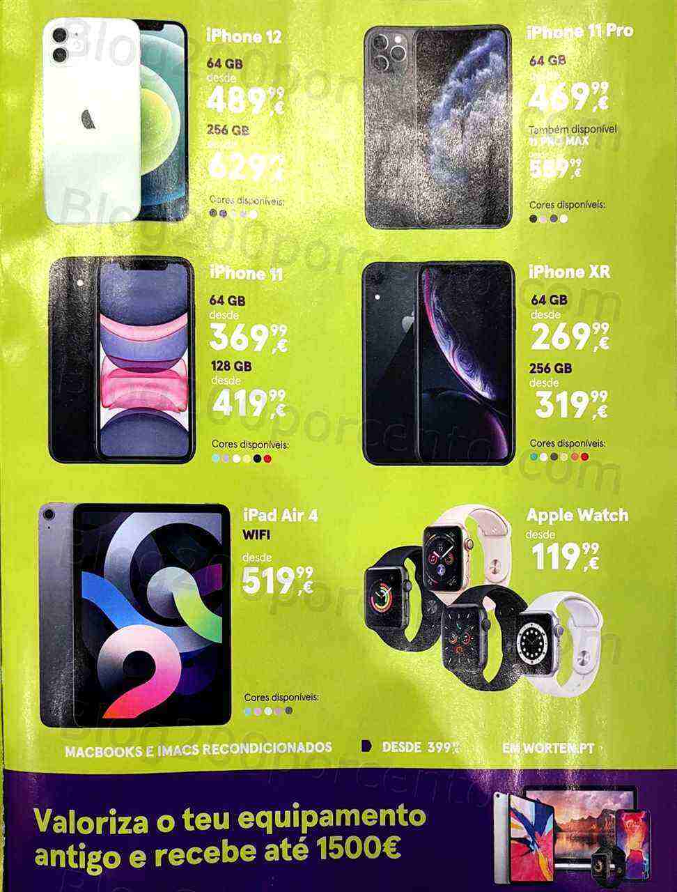 Antevisão Folheto WORTEN Mobile Promoções de 1 a 31 março