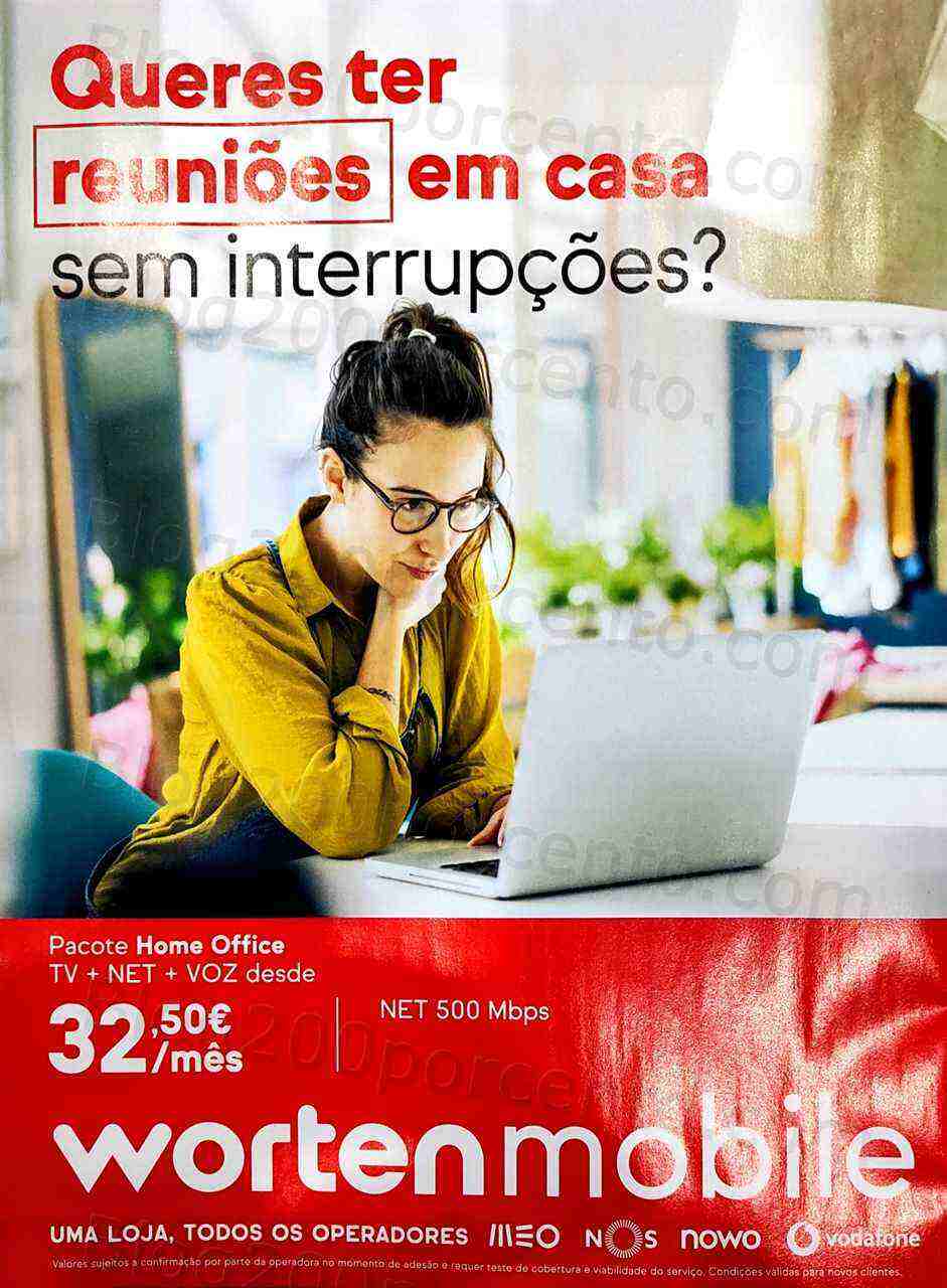 Antevisão Folheto WORTEN Mobile Promoções de 1 a 31 março