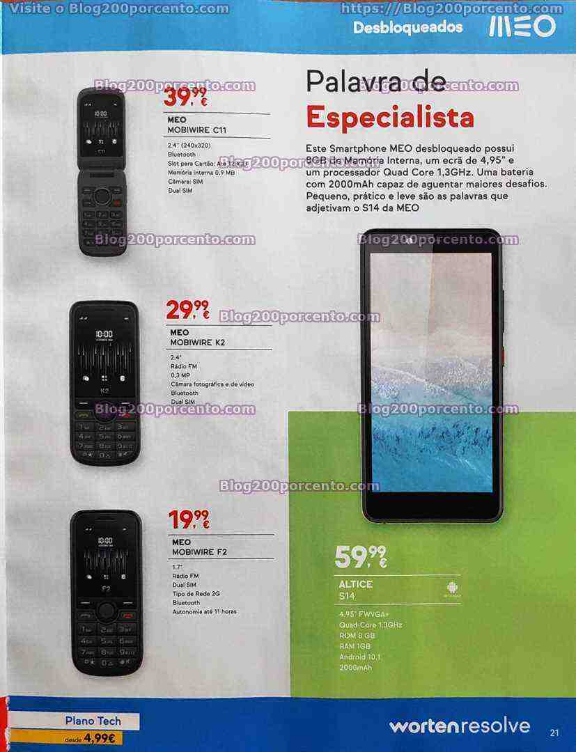 Antevisão Folheto WORTEN Mobile Promoções até 30 junho