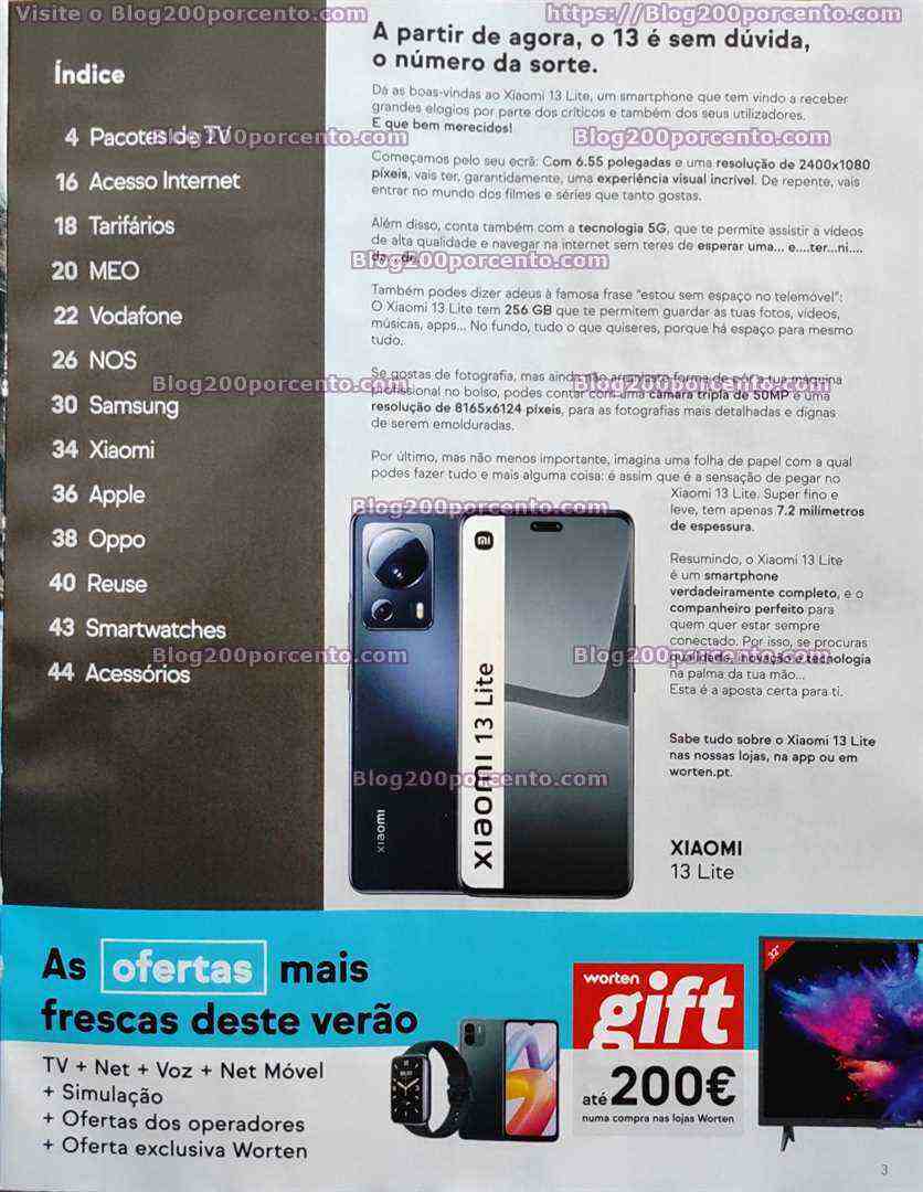 Antevisão Folheto WORTEN Mobile Promoções até 30 junho