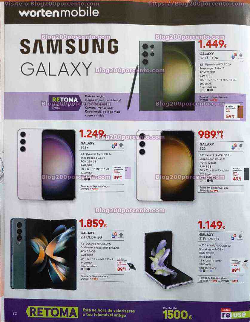 Antevisão Folheto WORTEN Mobile Promoções até 30 junho