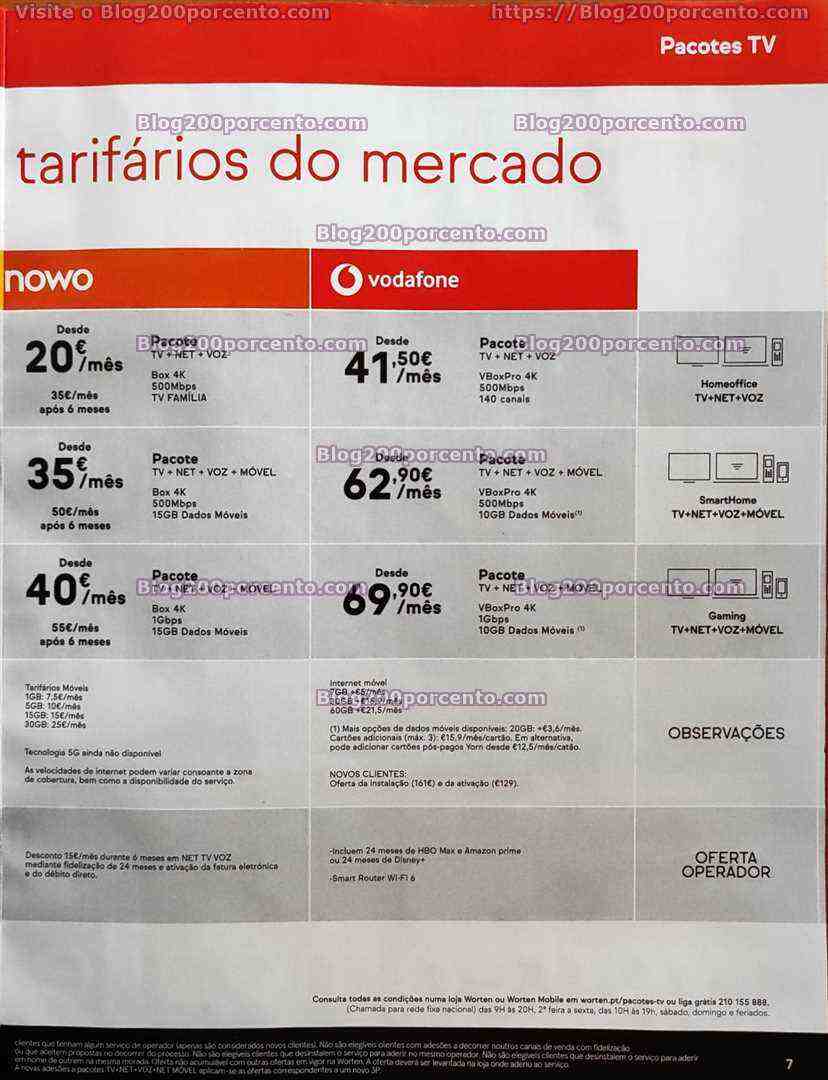 Antevisão Folheto WORTEN Mobile Promoções até 30 junho