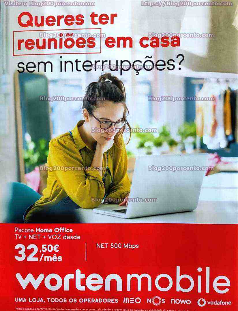 Antevisão Folheto WORTEN Mobile Promoções até 30 junho