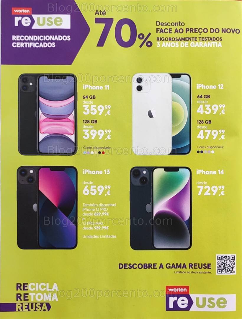 Antevisão Folheto WORTEN Mobile Promoções até 30 setembro