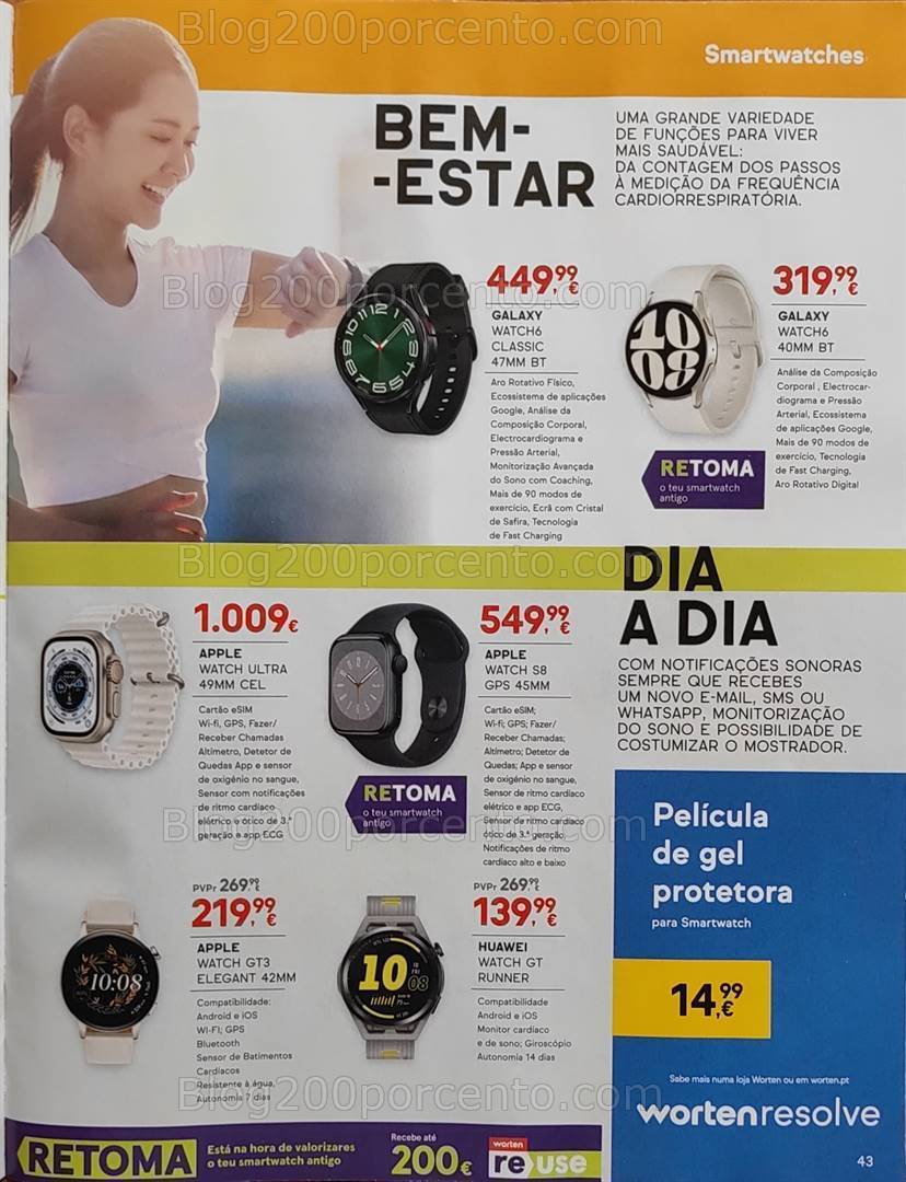 Antevisão Folheto WORTEN Mobile Promoções até 30 setembro