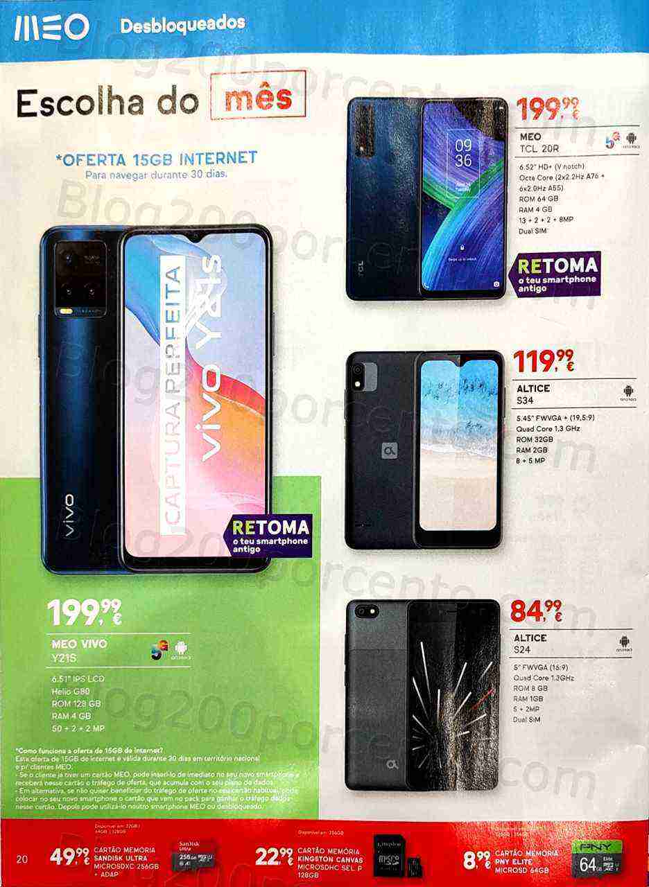 Antevisão Folheto WORTEN Mobile Promoções até 30 abril