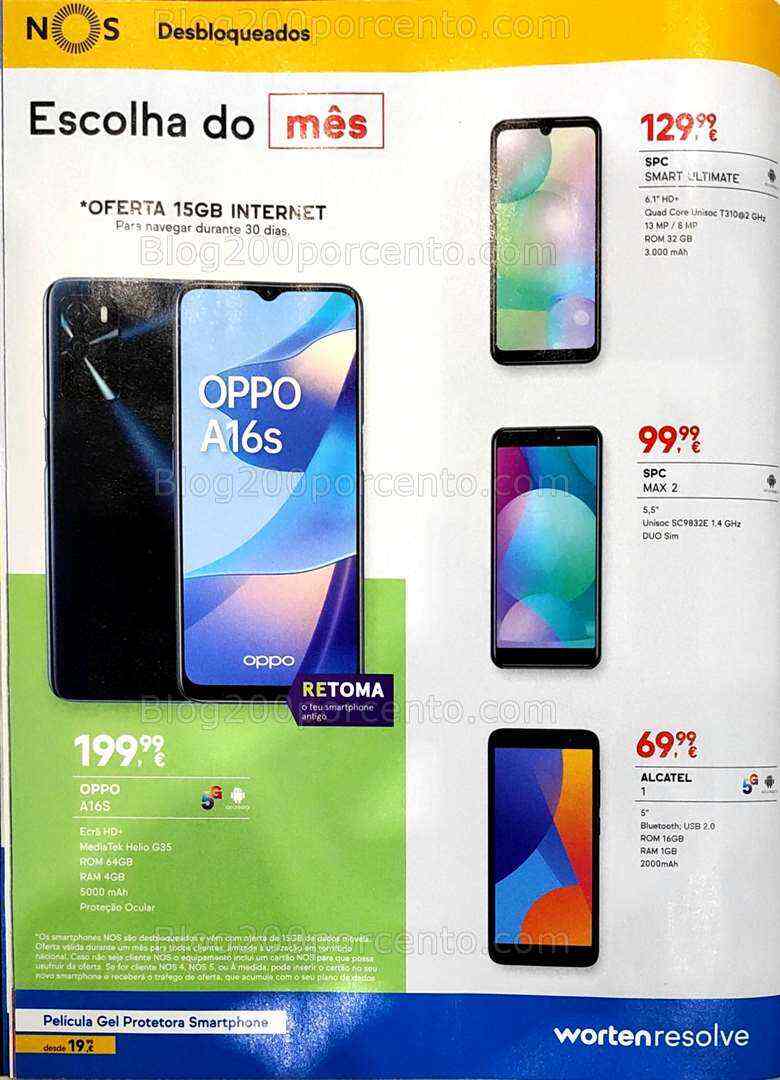 Antevisão Folheto WORTEN Mobile Promoções até 31 agosto