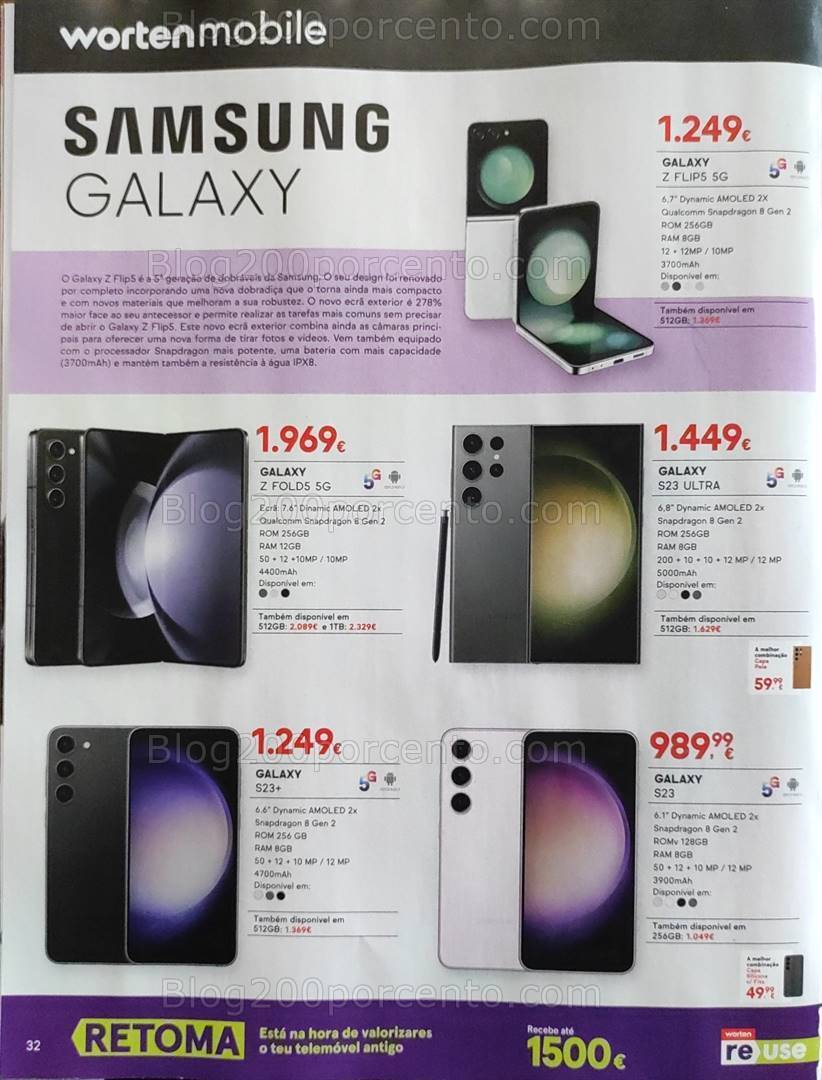 Antevisão Folheto WORTEN Mobile Promoções de 7 a 13 dezembro