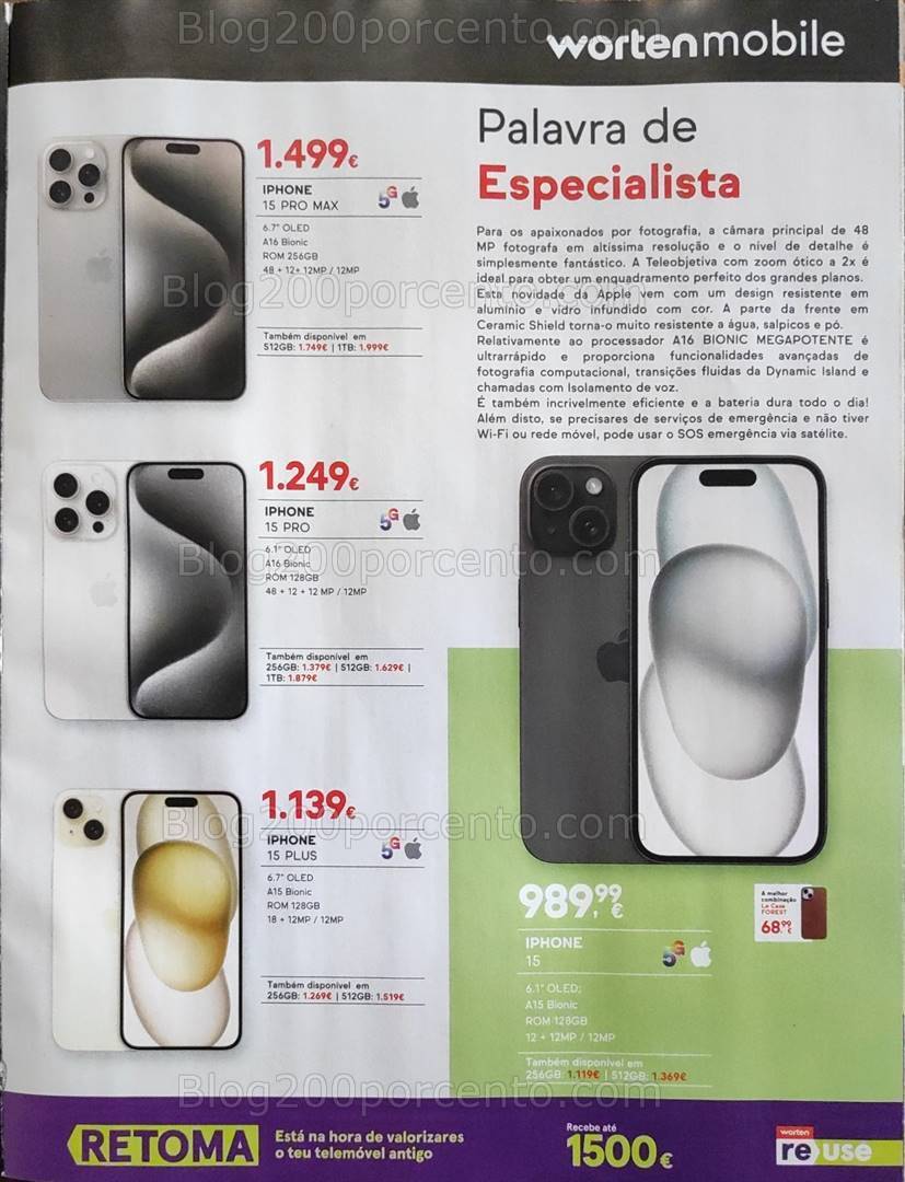 Antevisão Folheto WORTEN Mobile Promoções de 7 a 13 dezembro