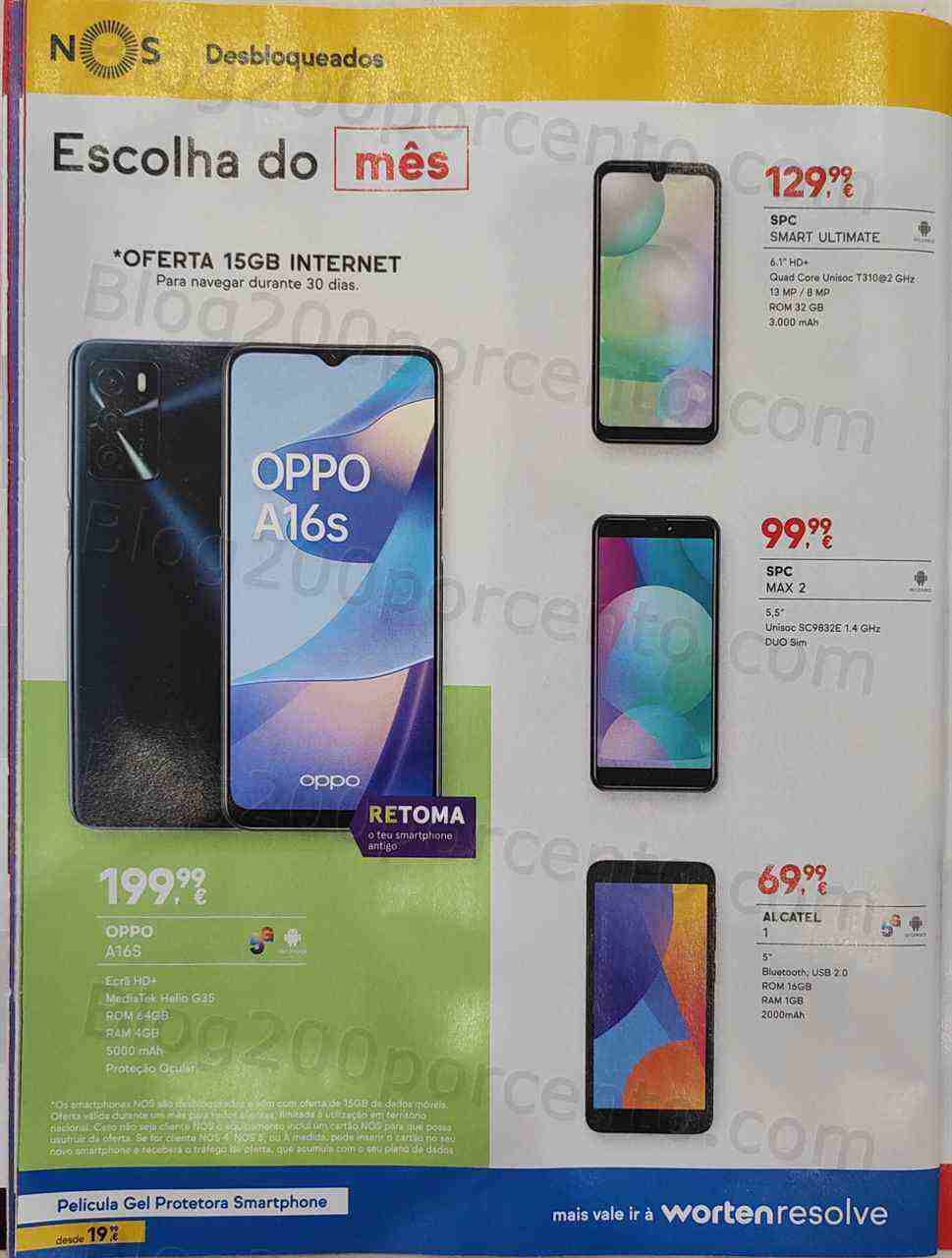 Antevisão Folheto WORTEN Mobile Promoções até 31 maio