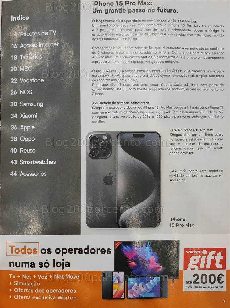 Antevisão Folheto WORTEN Mobile Promoções até 31 outubro