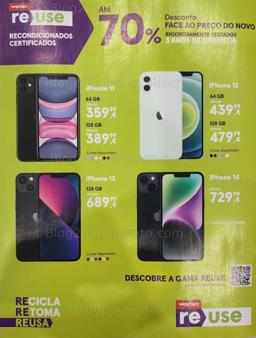 Antevisão Folheto WORTEN Mobile Promoções até 31 outubro