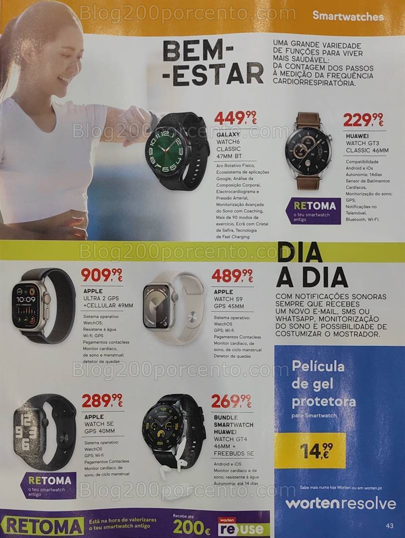 Antevisão Folheto WORTEN Mobile Promoções até 31 outubro