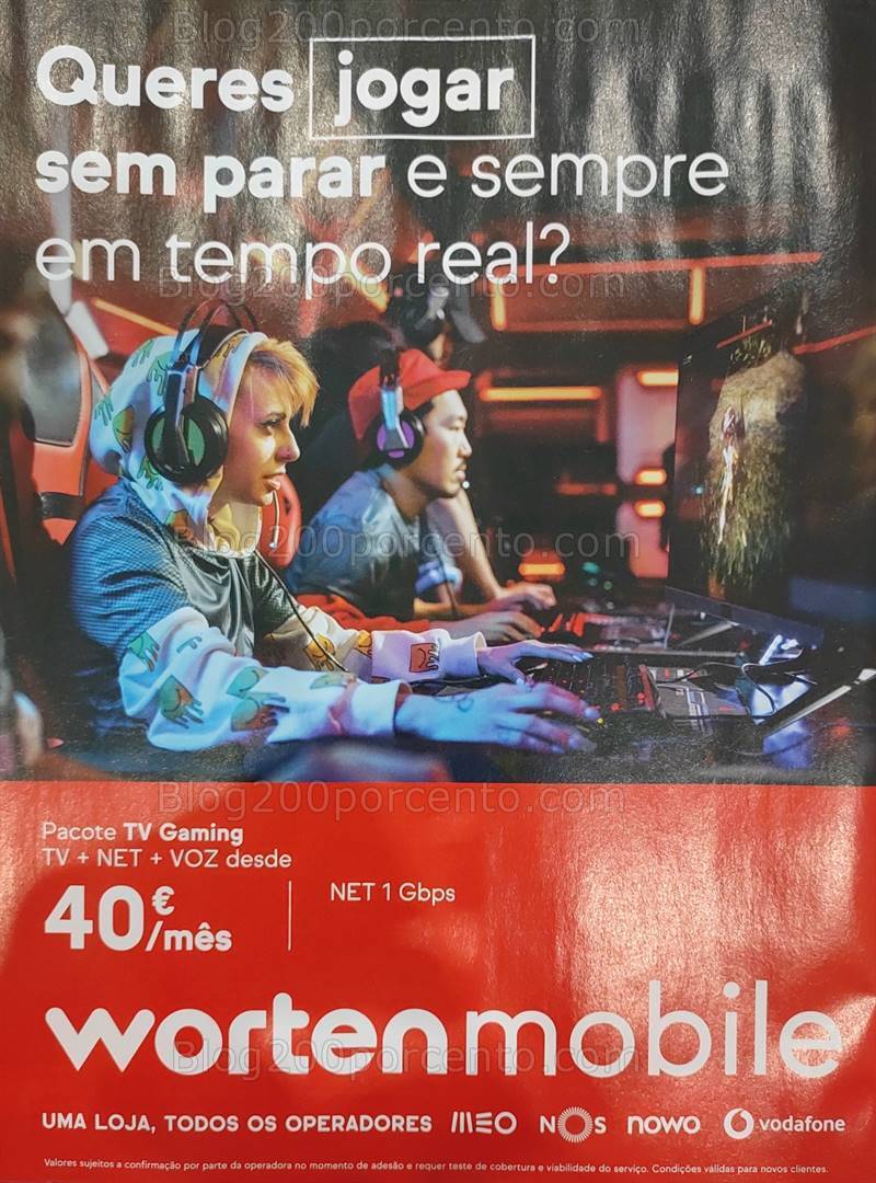 Antevisão Folheto WORTEN Mobile Promoções até 31 outubro