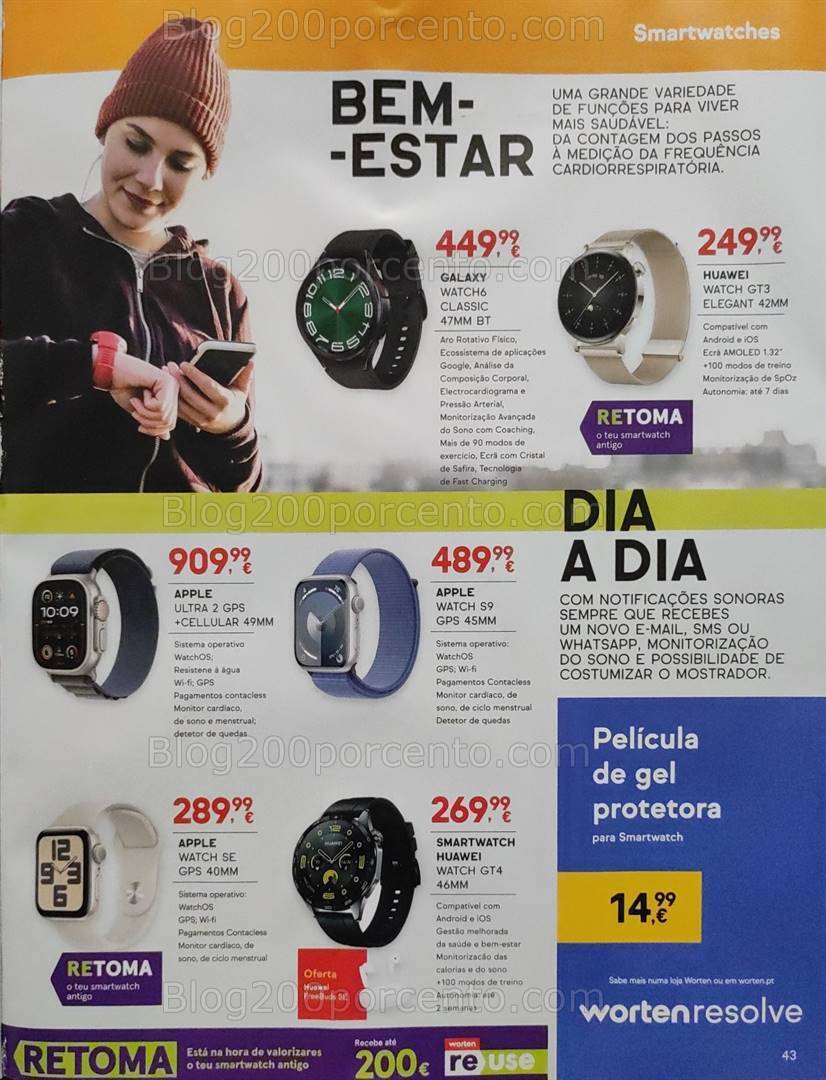 Antevisão Folheto WORTEN Mobile Black Friday Promoções de 2 a 30 novembro