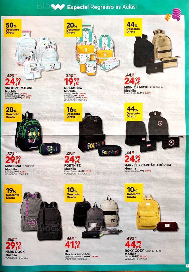 Antevisão Folheto WORTEN Regresso às Aulas Promoções de 15 a 21 agosto