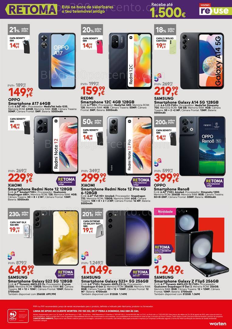 Antevisão Folheto WORTEN Regresso às Aulas Promoções de 22 a 30 agosto