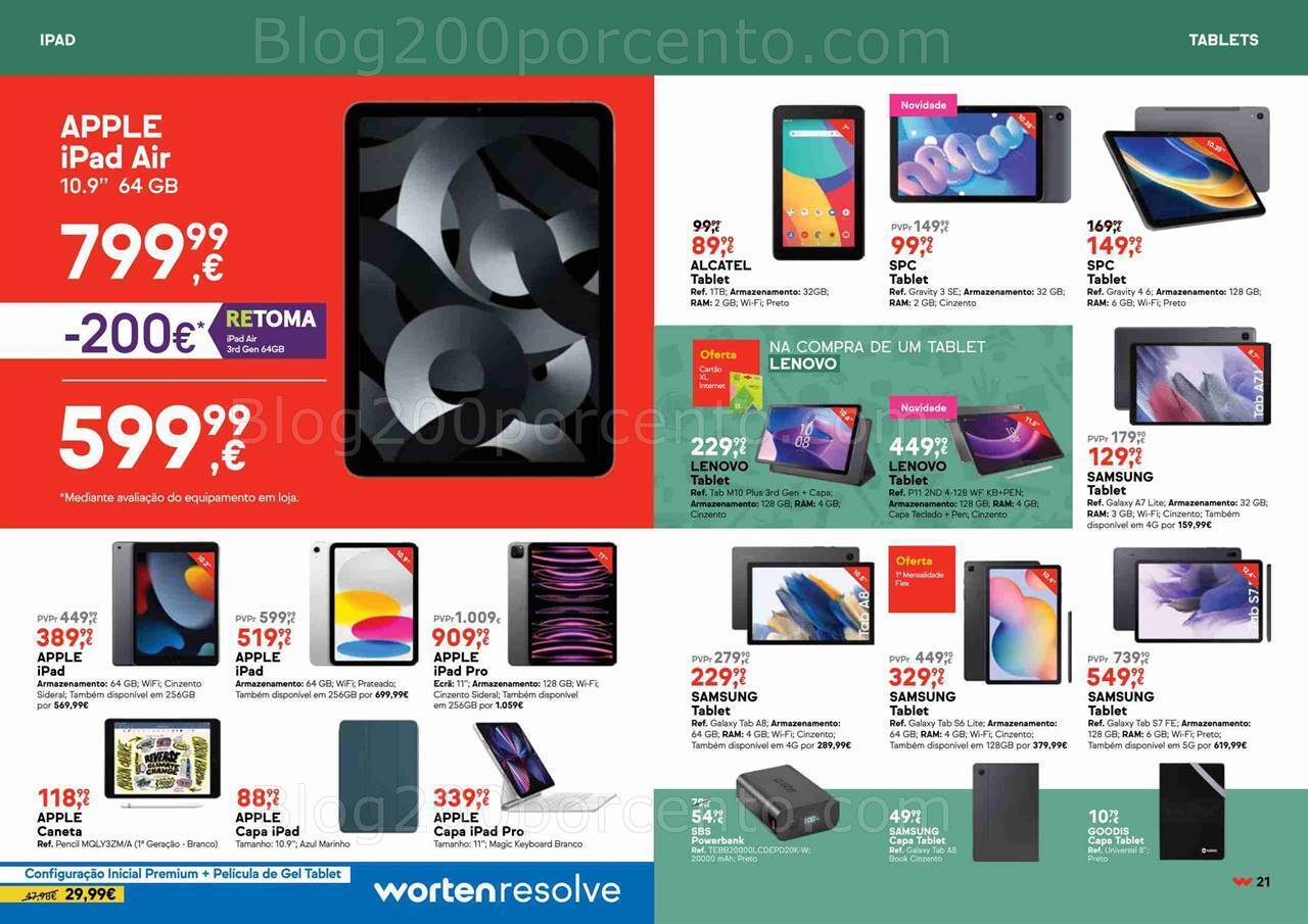 Antevisão Folheto WORTEN Regresso às Aulas Promoções 24 agosto a 14 setembro