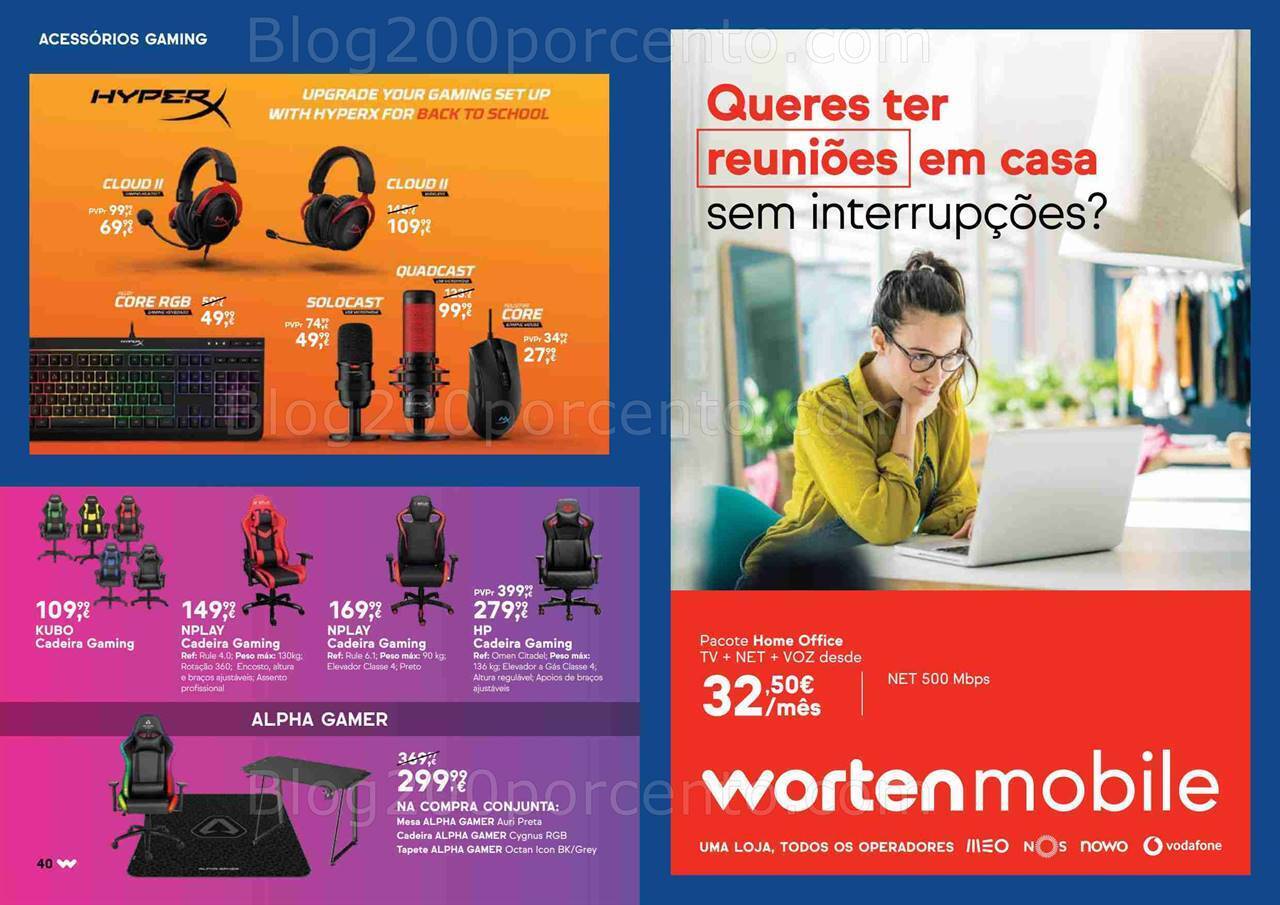Antevisão Folheto WORTEN Regresso às Aulas Promoções 24 agosto a 14 setembro