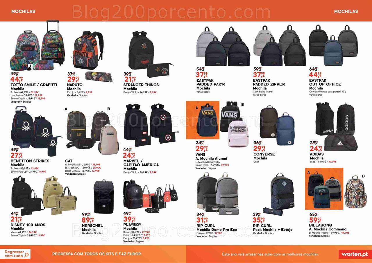 Antevisão Folheto WORTEN Regresso às Aulas Promoções 24 agosto a 14 setembro