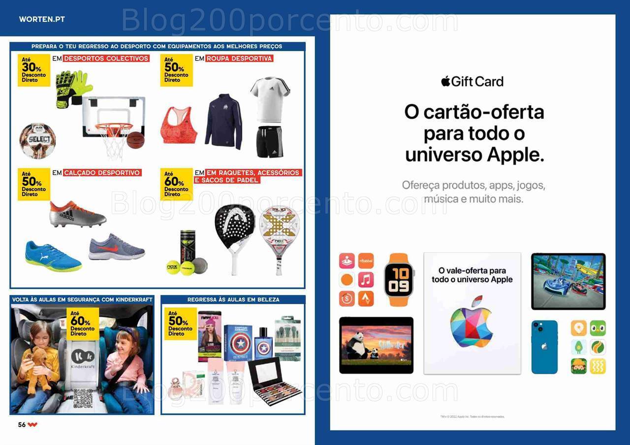 Antevisão Folheto WORTEN Regresso às Aulas Promoções 24 agosto a 14 setembro