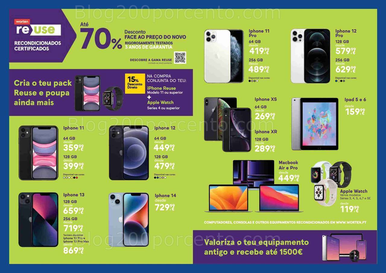Antevisão Folheto WORTEN Regresso às Aulas Promoções 24 agosto a 14 setembro