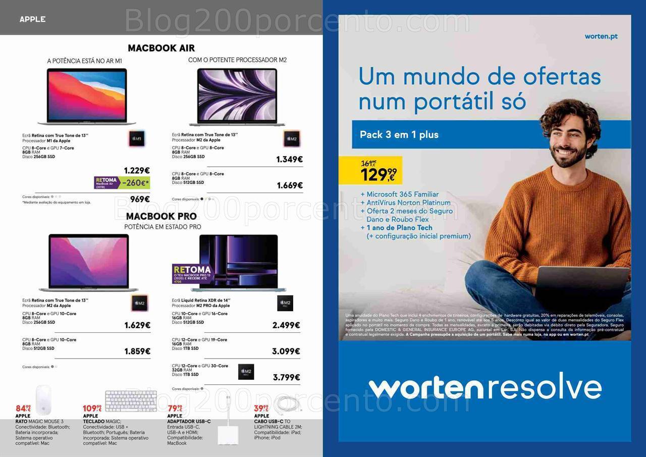 Antevisão Folheto WORTEN Regresso às Aulas Promoções 24 agosto a 14 setembro