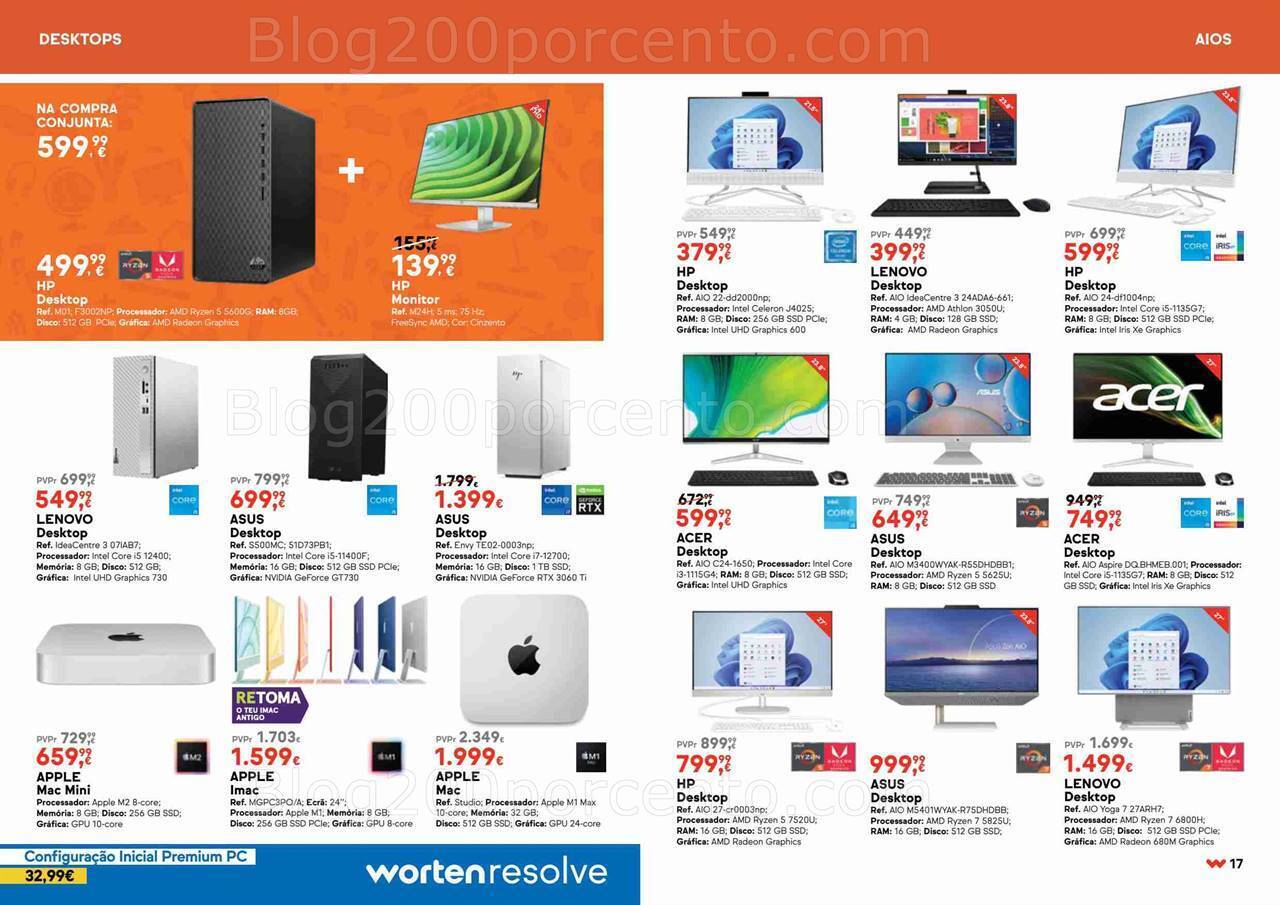 Antevisão Folheto WORTEN Regresso às Aulas Promoções 24 agosto a 14 setembro