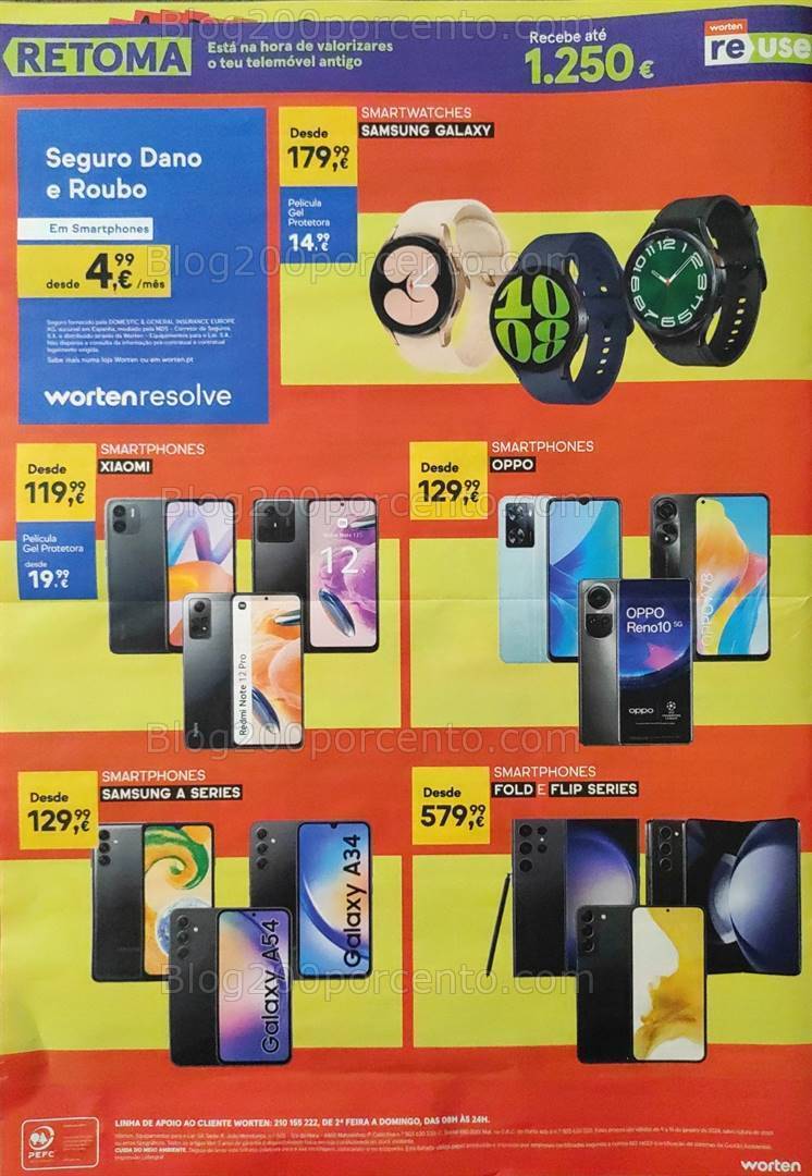 Antevisão Folheto WORTEN Promoções de 9 a 15 janeiro