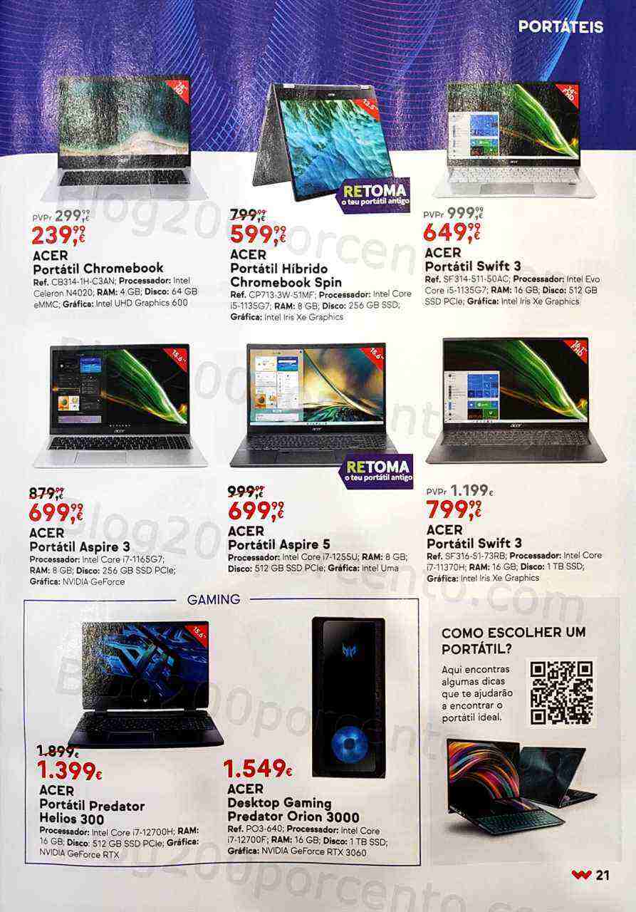 Antevisão Folheto WORTEN Tecnologia Promoções de 3 a 25 abril