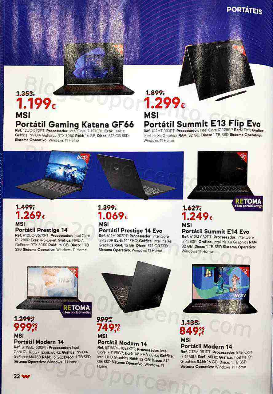 Antevisão Folheto WORTEN Tecnologia Promoções de 3 a 25 abril