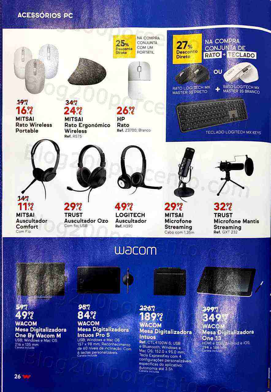 Antevisão Folheto WORTEN Tecnologia Promoções de 3 a 25 abril