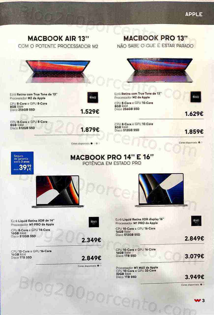 Antevisão Folheto WORTEN Tecnologia Promoções de 3 a 25 abril