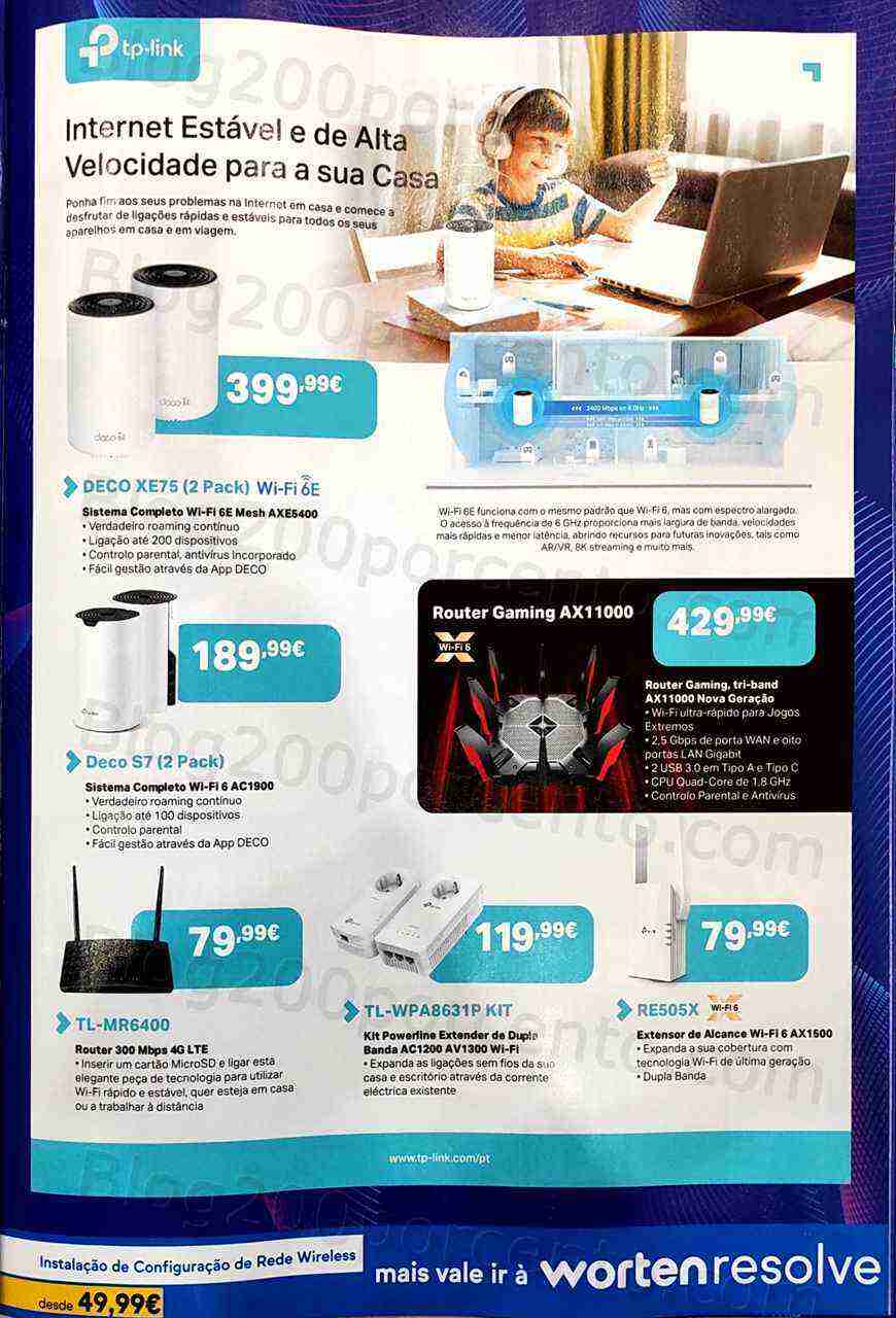 Antevisão Folheto WORTEN Tecnologia Promoções de 3 a 25 abril