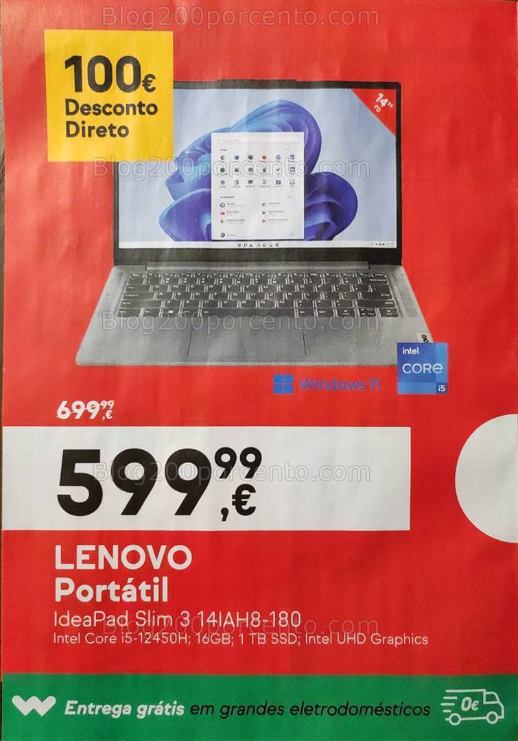 Antevisão Folheto WORTEN Tic Tech Promoções de 8 a 12 fevereiro