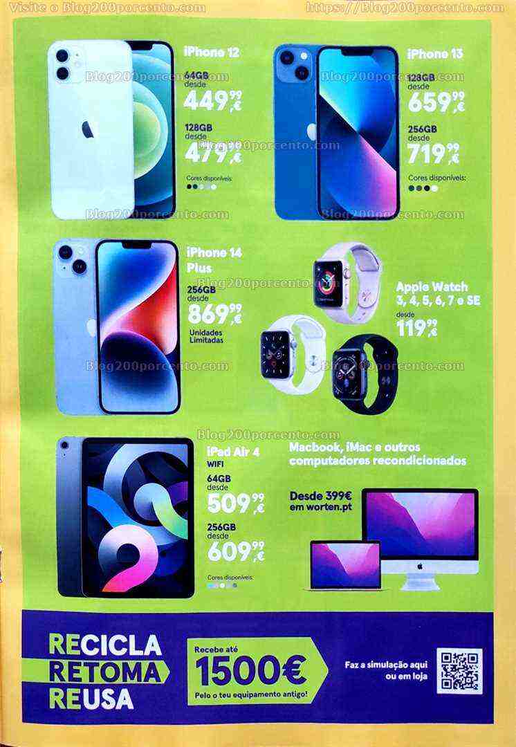 Antevisão Folheto WORTEN Verão Promoções até 25 junho